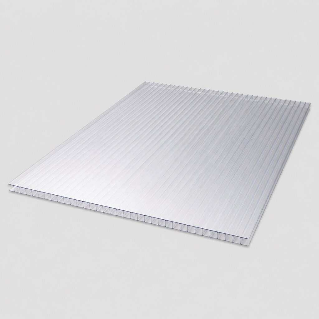 Plaque de couverture pour pergola, grand format, sur fond gris clair