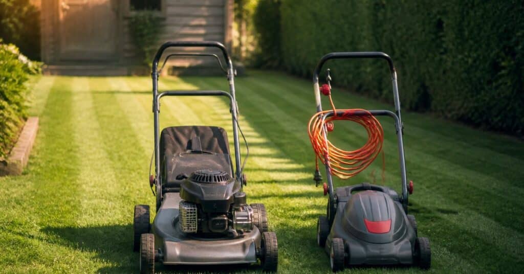Le choix entre une tondeuse thermique et une tondeuse électrique ne se joue pas sur le moteur, mais sur la surface, le r