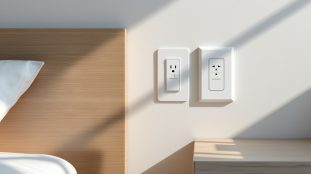 découvrez comment aligner parfaitement une tête de lit avec une prise ou un interrupteur existant pour un agencement esthétique et fonctionnel dans votre chambre.