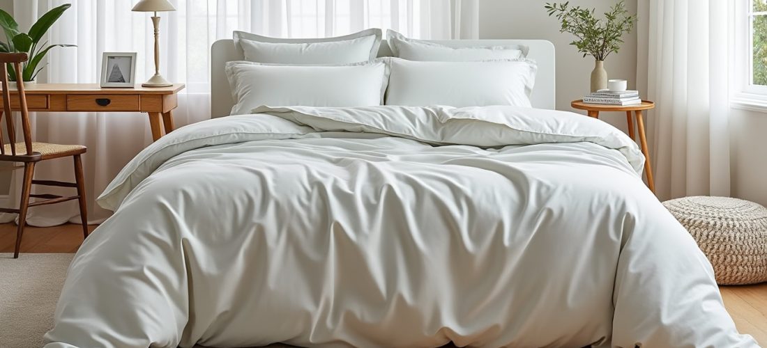 découvrez comment choisir la bonne parure de lit 220 x 240 ou 240 x 260 pour un retombé parfait de chaque côté du matelas, alliant confort et esthétique.
