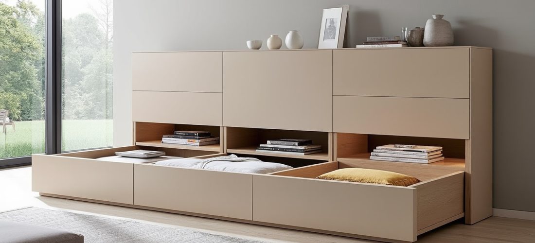 découvrez nos têtes de lit avec rangement intégré pour optimiser l'espace au sol tout en facilitant l'accès à vos affaires. pratique et design, elles maximisent chaque centimètre de votre chambre.