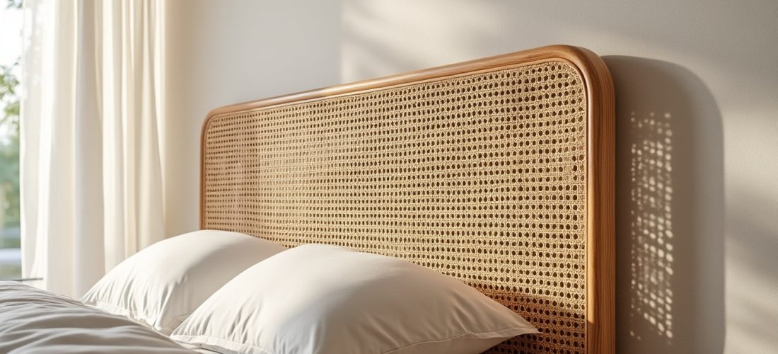 découvrez nos têtes de lit en rotin alliant légèreté, design naturel et fixation facile pour un confort optimal sans bruit.