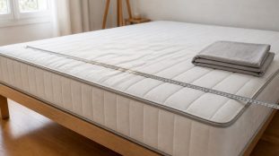 Un drap-housse ne se choisit pas d'après la taille du lit, mais d'après celle du matelas nu. Deux cotes qui se ressemble